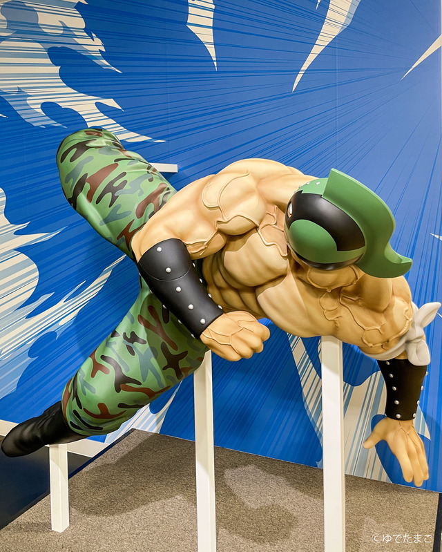 Kinnikuman Myuujiamu in Numazu Toushindai Figyua 'Ataru Ban Massuru Supaaku Ten'