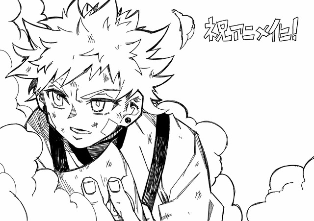 アニメ『朱色の仮面』アニメ化決定イラスト(Dr.Poro)(C)那波なばな・Dr.Poro・少年画報社/朱色の仮面製作委員会