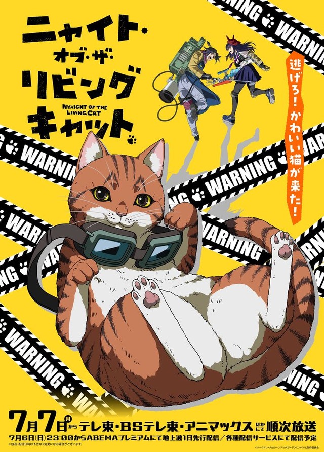 Nyaito obu za Ribingu Kyatto Key Visual