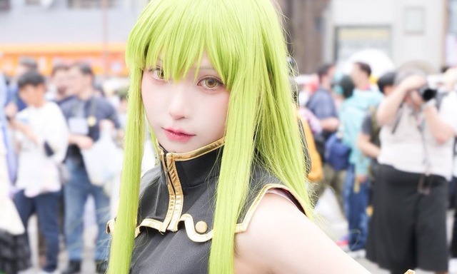 A Stunning Cosplay of C.C. from Code Geass Hangyaku no Lelouch R2