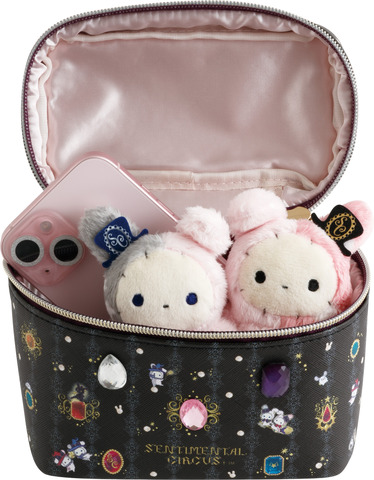 Sentimental Circus New Theme Eien no Mahou to Negai no Grimoire Vanity Pouch Usage Example (C)2025 SAN-X CO., LTD. ALL RIGHTS RESERVED.