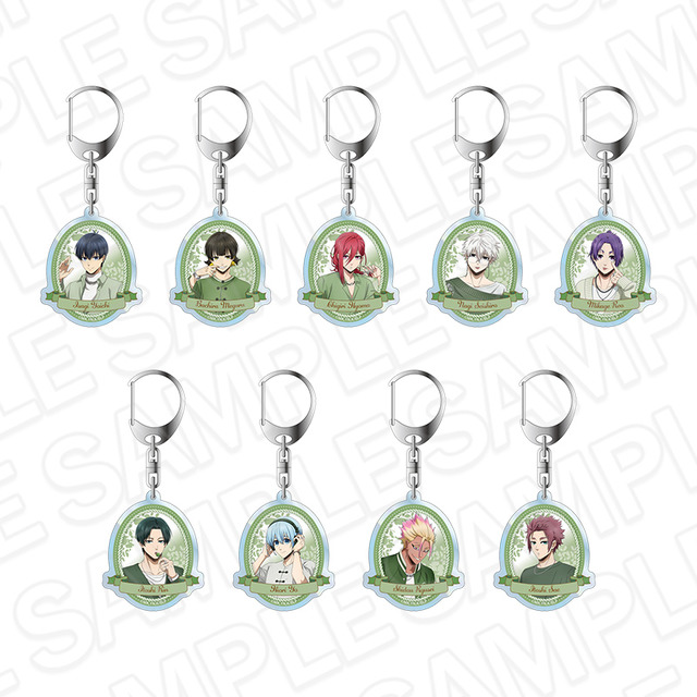 Hologram Keychain White&Pistachio ver.