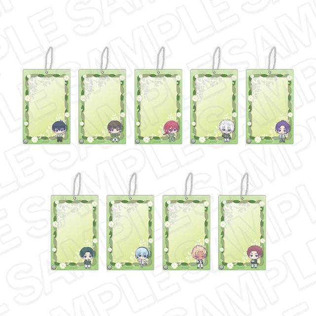 Photo Frame Keychain White&Pistachio ver.