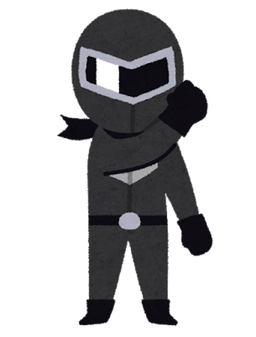 What character's image color is black?