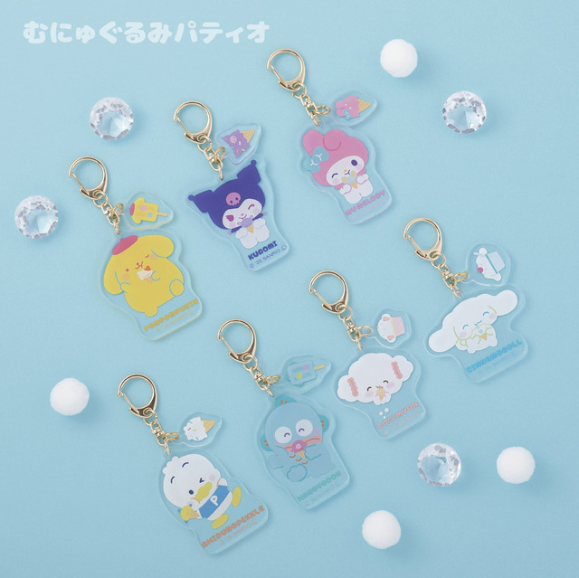 Double Acrylic Keychain (all 7 types)