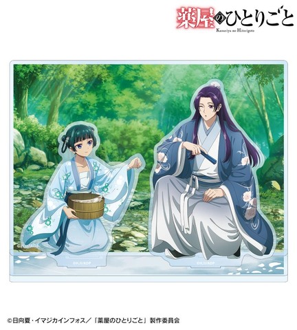 TV Anime Kusuriya no Hitorigoto 'Newly Drawn Maomao & Jinshi Water Play ver. Acrylic Diorama'