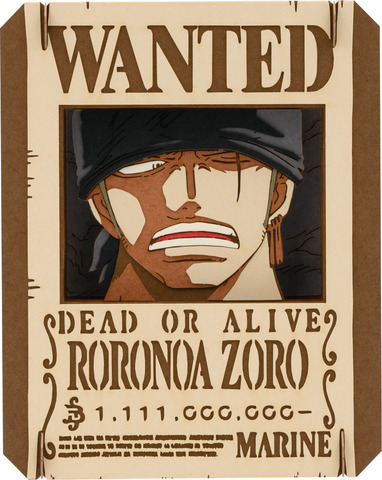 ONE PIECE PAPER THEATER PT-381 Roronoa Zoro (C) Oda Eiichiro/Shueisha, Fuji TV, Toei Animation