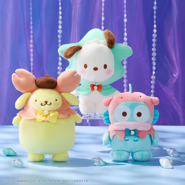"Namco de Halloween 2025 ~Mermaid Fantasy~ Nuigurumi" (C)'25 SANRIO CO., LTD. APPR. NO. L660110