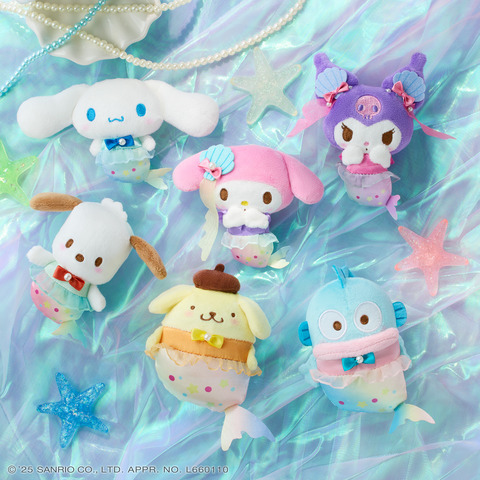 "Namco de Halloween 2025 ~Mermaid Fantasy~ Mascot" (C)'25 SANRIO CO., LTD. APPR. NO. L660110