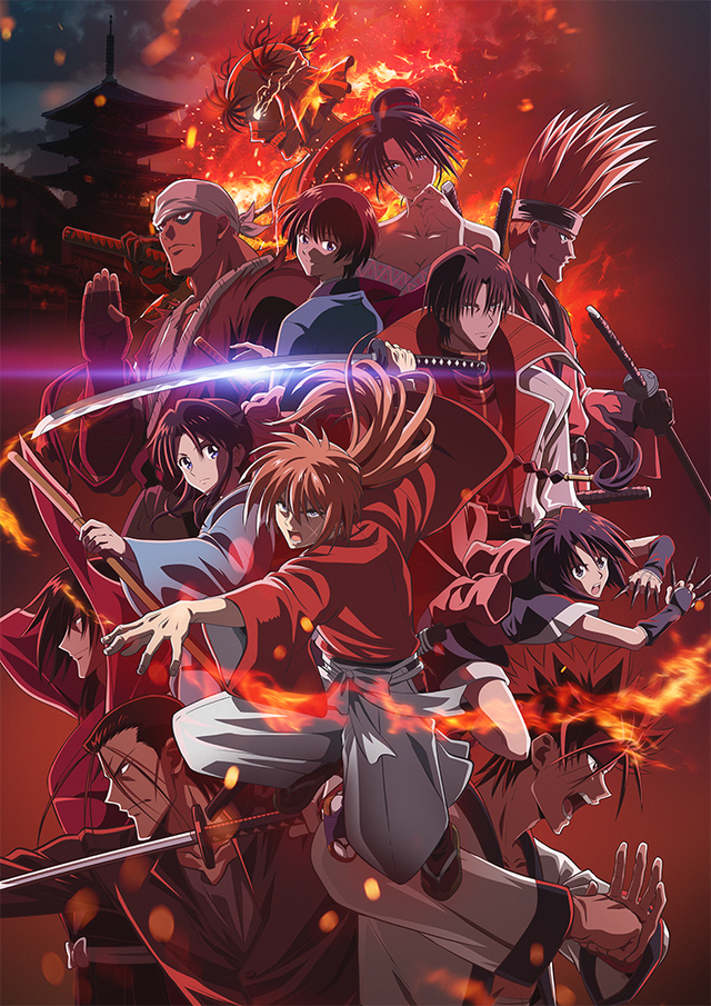 TV Anime Rurouni Kenshin -Meiji Kenkaku Romantan- Kyoto Douran Second Key Visual