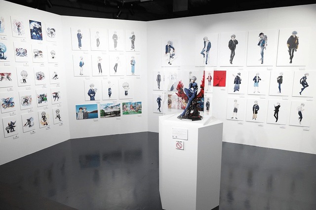 Exhibition content for 'Evangelion' Series 30th Anniversary: The Last Messenger, Nagisa Kaoru Exhibition