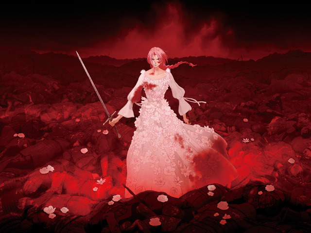 `Hateshinaki Scarlet` Main Visual