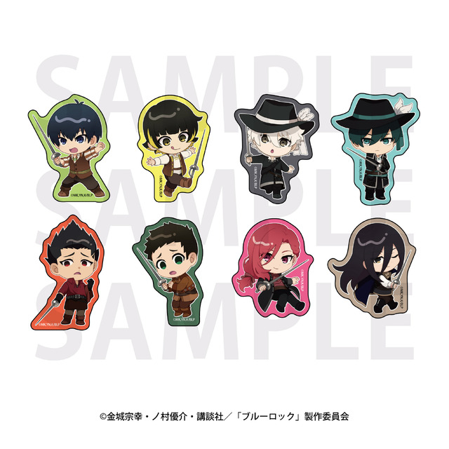 TV Anime Blue Lock Three Musketeers Concept 'Die-Cut Sticker Set'