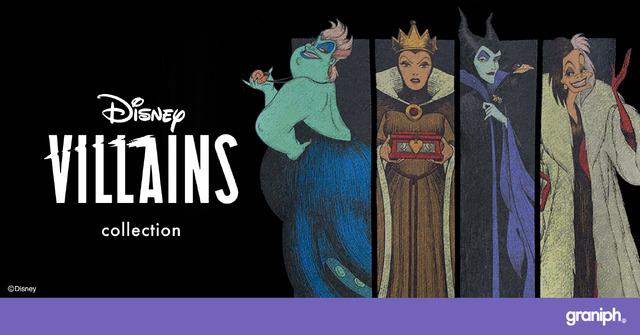 Graniph 'Disney Villains' Collection unveiled (C)Disney