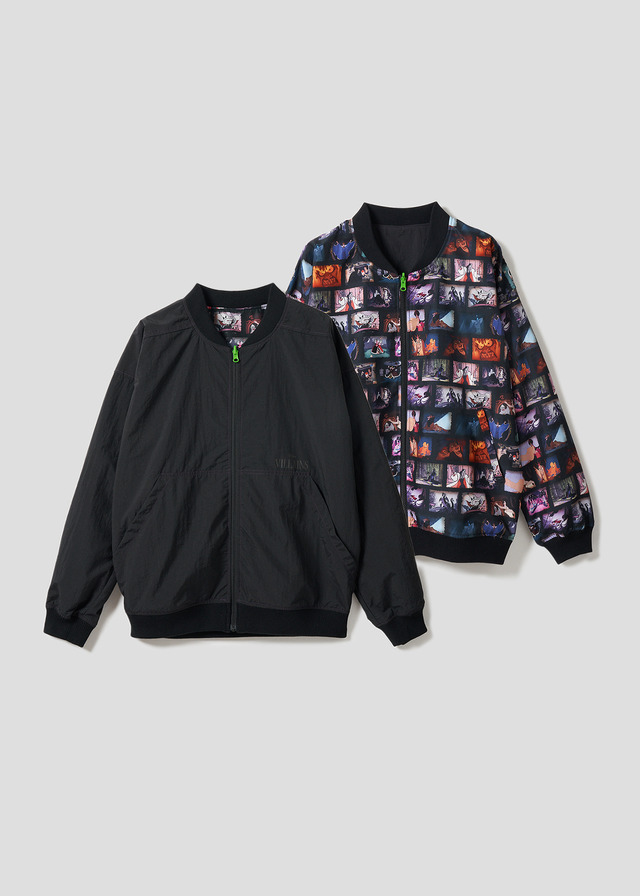 Disney Villains x Graniph 'Villains Silhouette | Reversible Blouson' (C)Disney