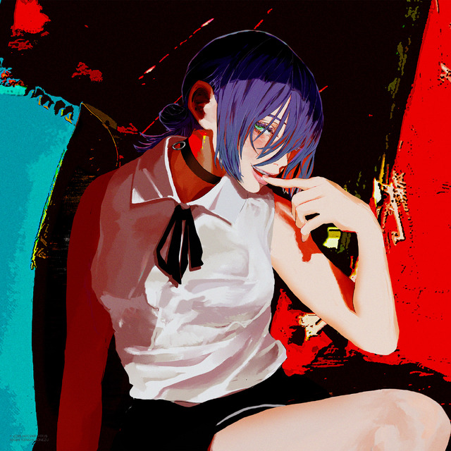 Yonezu Kenshi "IRIS OUT" jacket (Illustration by Yonezu Kenshi)