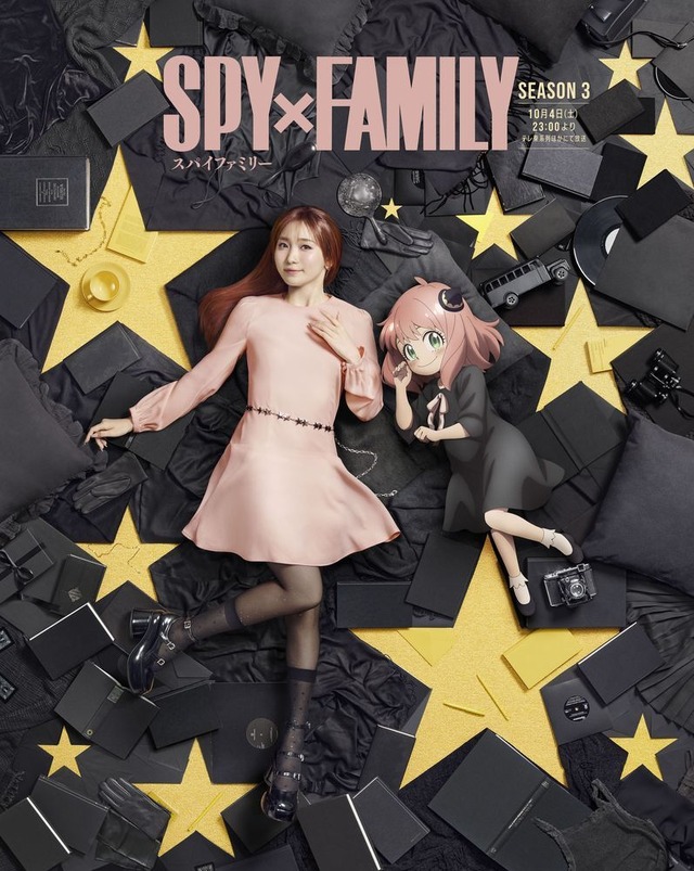 TV Anime SPY×FAMILY Season 3 Ikuta Rira × Anya Collaboration Visual