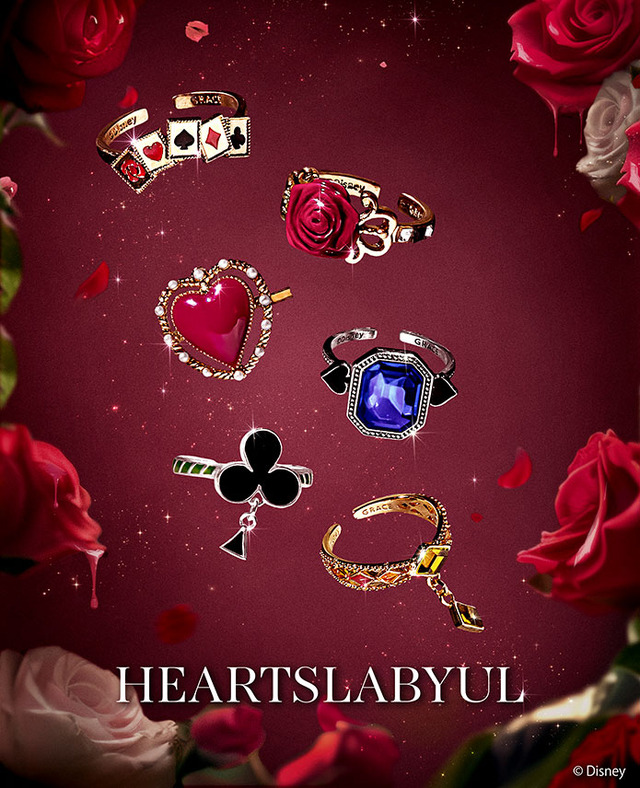 Disney Twisted-Wonderland Iconic Story Ring Object: Heartslabyul Dorm