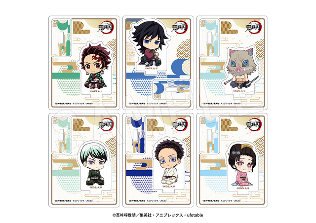 Anime Kimetsu no Yaiba Petan Musume Trading Acrylic Stand Mugenjou-hen Dai Isshou ver. TypeA
