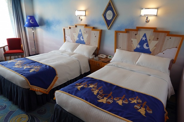 Disney Ambassador Hotel Mickey Mouse Room (The Sorcerer's Apprentice)