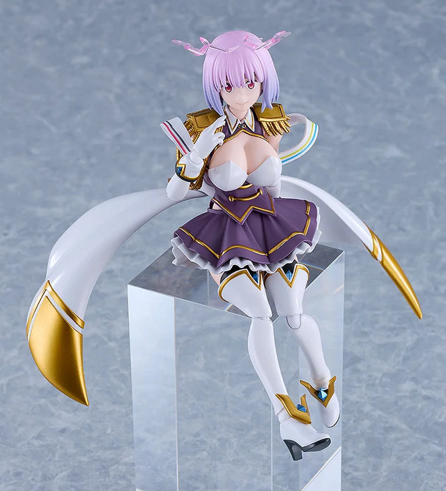 Shinjo Akane (New Order) figma in a more relaxed, smiling pose.