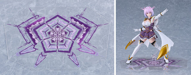 The Shinjo Akane (New Order) figma packaging and included accessories laid out.