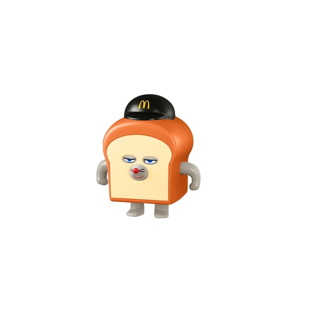 【Te ga Ugoku! Pan Dorobou McDonald's Figure】