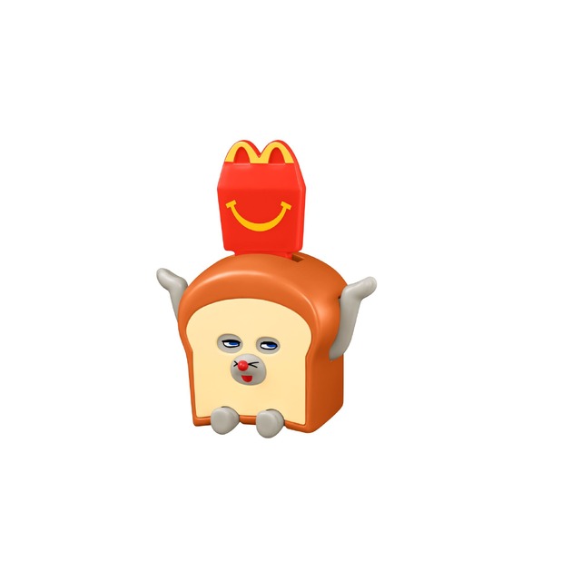 【Pan Dorobou Happy Set Yurayura Figure】