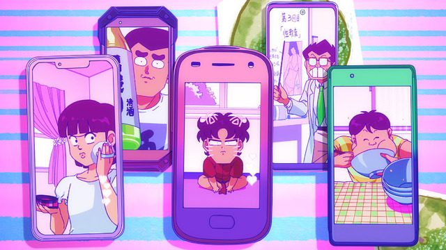 TV Anime High School! Kimengumi Image MV Scene