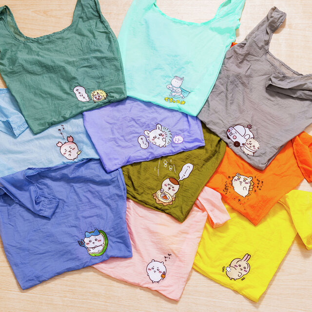 Chiikawa Eco-Bag-Included Face Mascot.