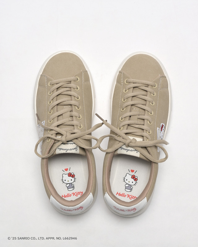 Sanrio Characters Shoes: Wappen Court Sneakers