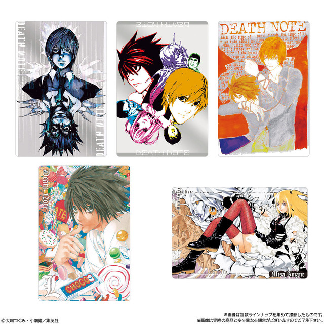 DEATH NOTE Wafers card examples