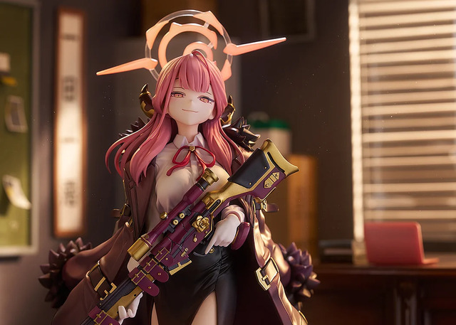 Expressing outlaw charm! 'Burū Ākaibu' Aru figure announced - the gap with her cute smiling interchangeable face part is amazing.