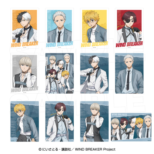 Trading Big Clear Card COOL DENIM (12 types)