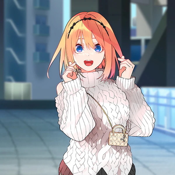 『Gotoubun no Hanayome』GOTO AKIBA！ New illustration - Yotsuba (C) Haruba Negi／Kodansha