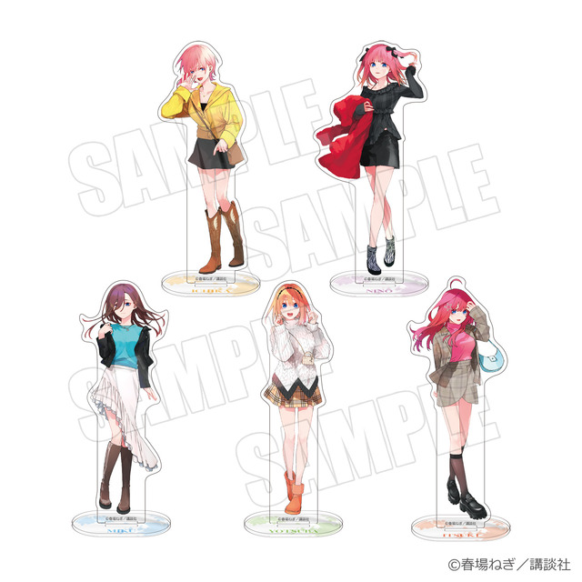 『Gotoubun no Hanayome』GOTO AKIBA！「Acrylic Stand」(C) Haruba Negi／Kodansha