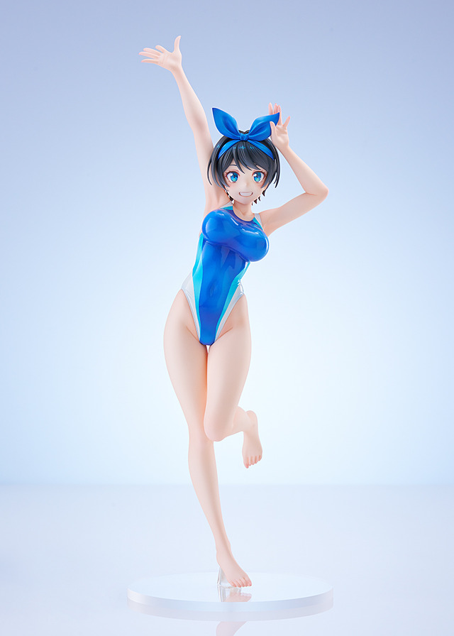 Swimsuit Silhouette Kanojo, Okarishimasu Sarashina Ruka Racing Swimsuit Ver.