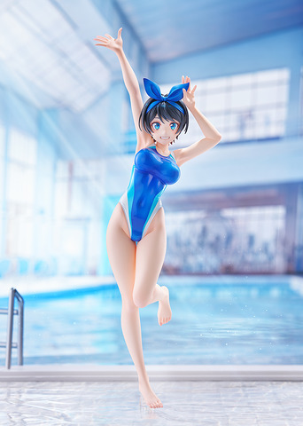 Swimsuit Silhouette Kanojo, Okarishimasu Sarashina Ruka Racing Swimsuit Ver.