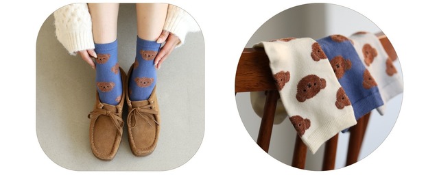 Miffy and Kutsushitaya Collaboration Socks