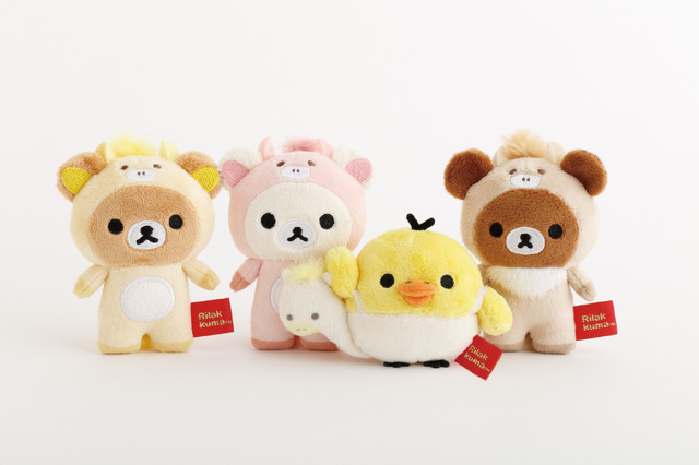 Rilakkuma and companions wish you a HAPPY NEW YEAR!