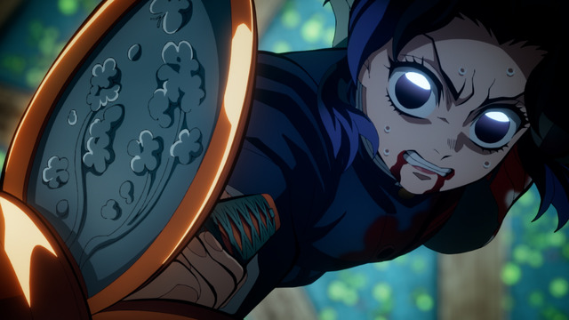 Teikokuban Kimetsu no Yaiba Mugenjou-hen Dai Isshou Akaza Sairai Character CM [Kochou Shinobu] Scene Cut