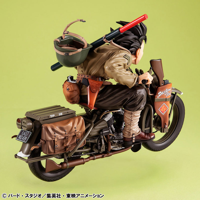 Desktop Real McCoy EX Doragon Booru Zetto Son Gokuu & Bike Completed Figure