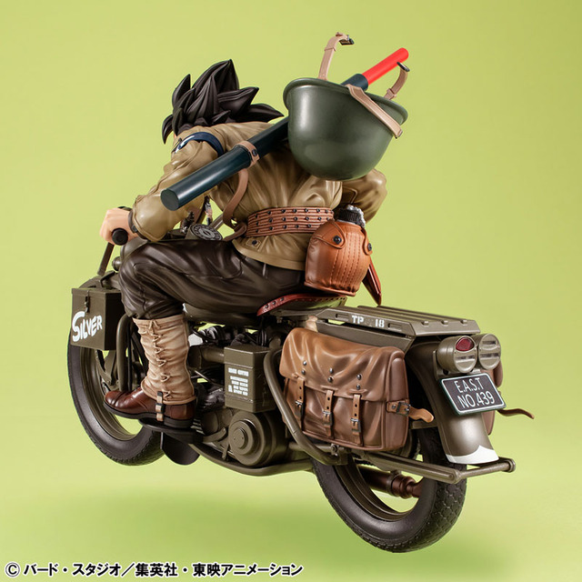 Desktop Real McCoy EX Doragon Booru Zetto Son Gokuu & Bike Completed Figure
