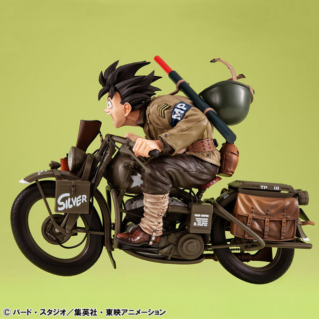 Desktop Real McCoy EX Doragon Booru Zetto Son Gokuu & Bike Completed Figure