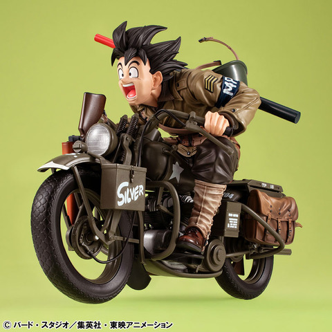 Desktop Real McCoy EX Doragon Booru Zetto Son Gokuu & Bike Completed Figure