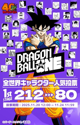 DRAGON BALL THE ONE Key Visual