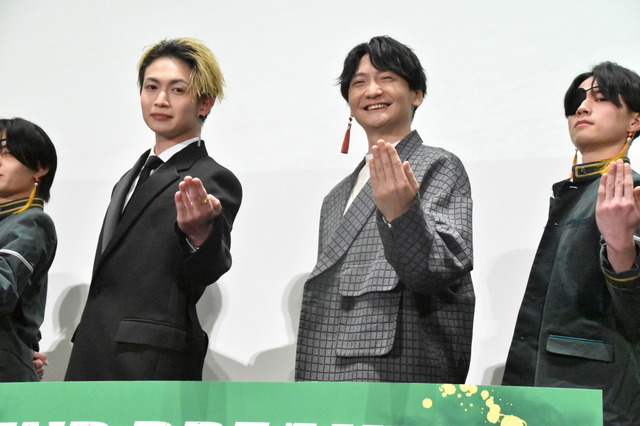 Scenes from the WIND BREAKER movie fastest preview screening