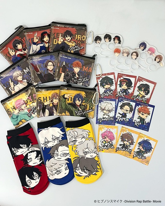 Hypnosis Mic -Division Rap Battle- Movie x Thank You Mart Exclusive Items