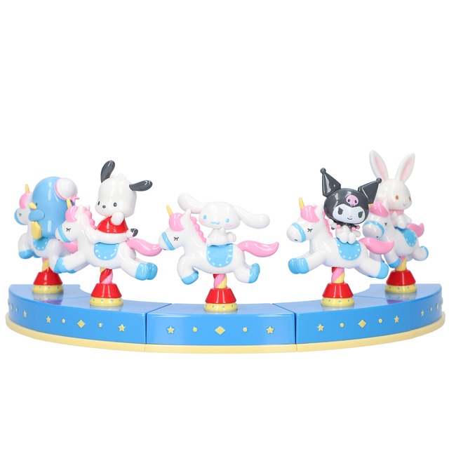 Shaky! Sanrio Characters Merry-Go-Round Retro BLUE BOX Collection (all 5 types)