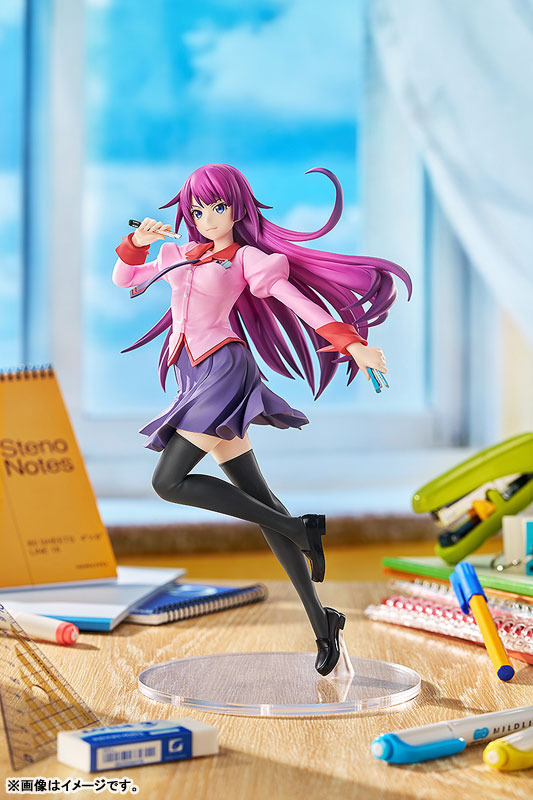 From the Monogatari Series Senjougahara Hitagi L size Complete Figure
